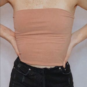Brandy Melville Pink Tube Top